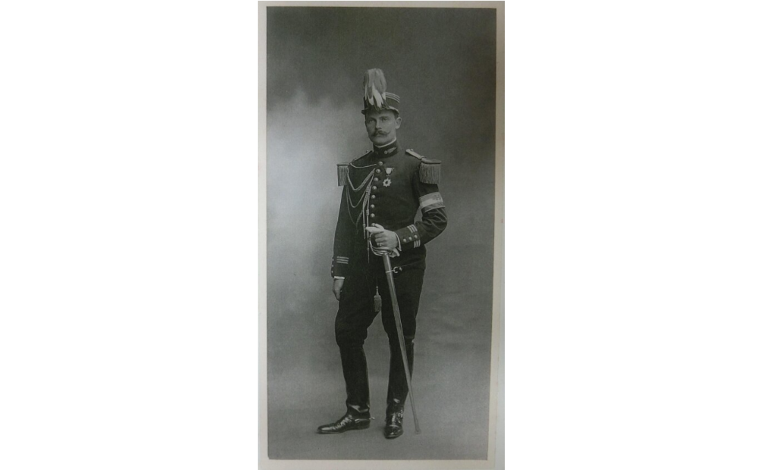 Photograph of Georges de Tressan in uniform