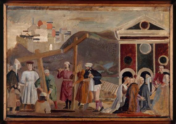 Balthus　De Piero Della Francesca Piero della Francesca Vers 1415 - 1492, d'après, L'Invention
