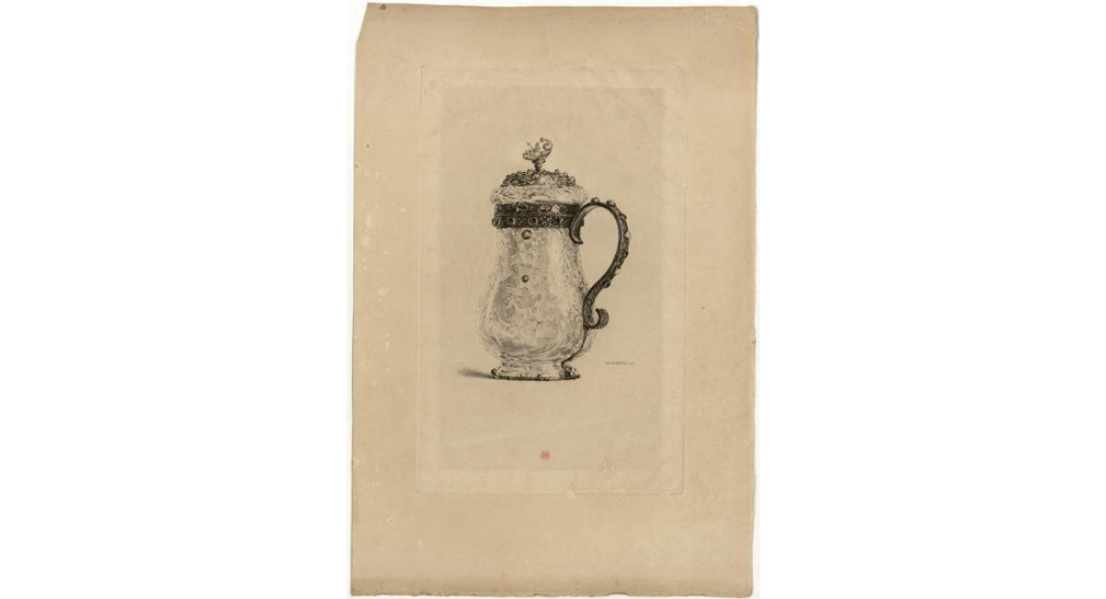 Drawing of a carafe