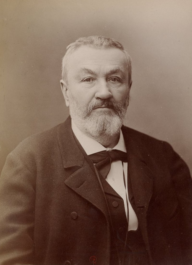 Black and white photograph of Philippe Jourde