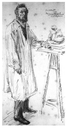 Portrait of Lefèvre painting.