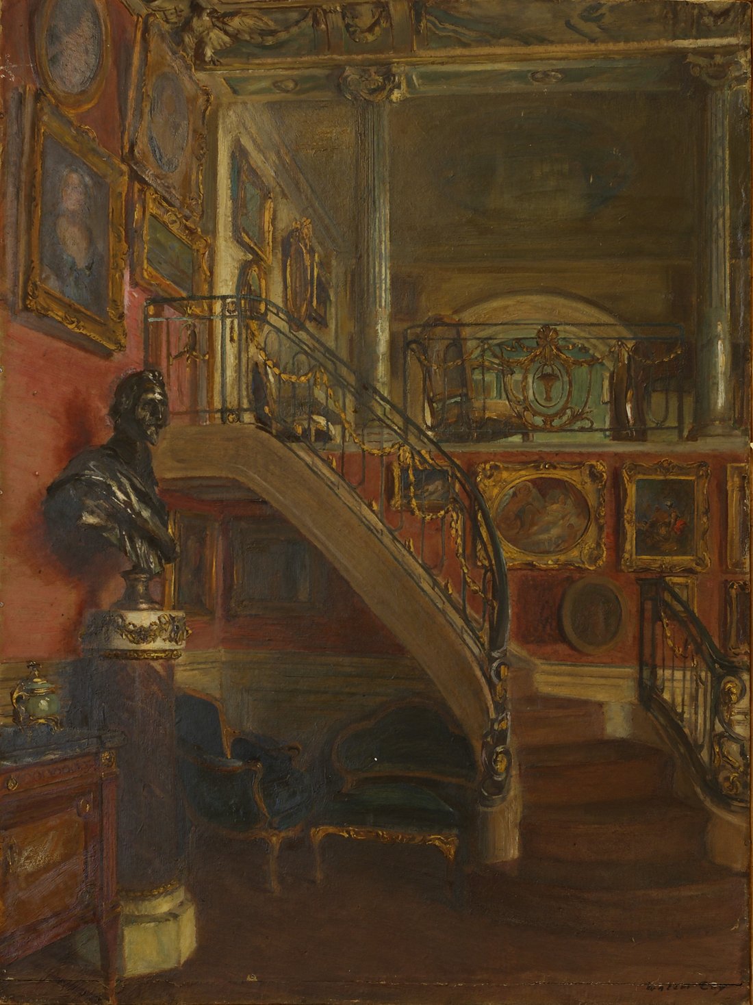 Walter Gay, Intérieur de l’appartement de Jacques Doucet, rue de la Ville l’Évêque, 1900, Musée Angladon, Avignon