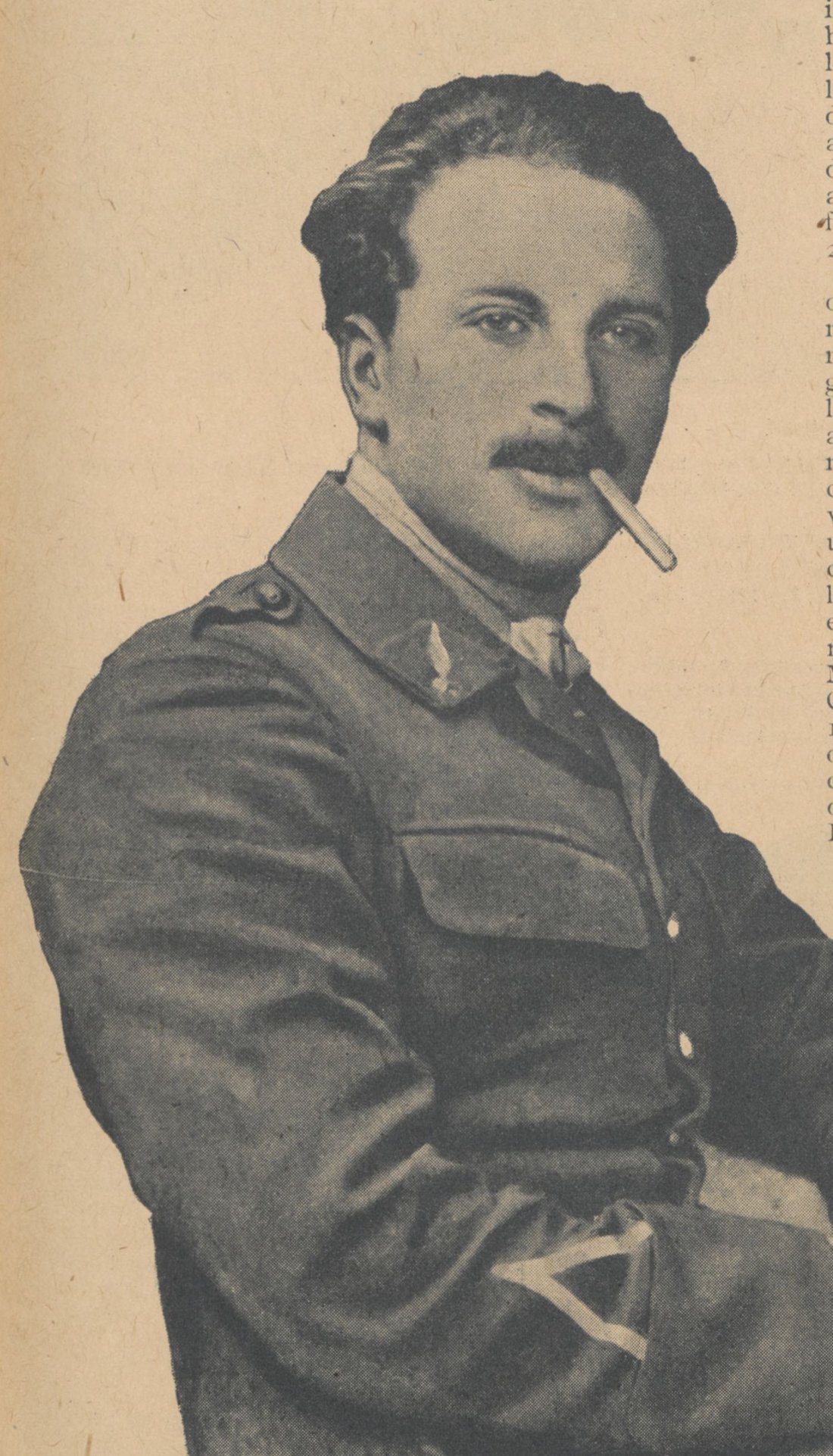 Jacques Ehrlich dans La guerre aérienne illustrée, 24 octobre 1918. Source : Gallica / BnF.