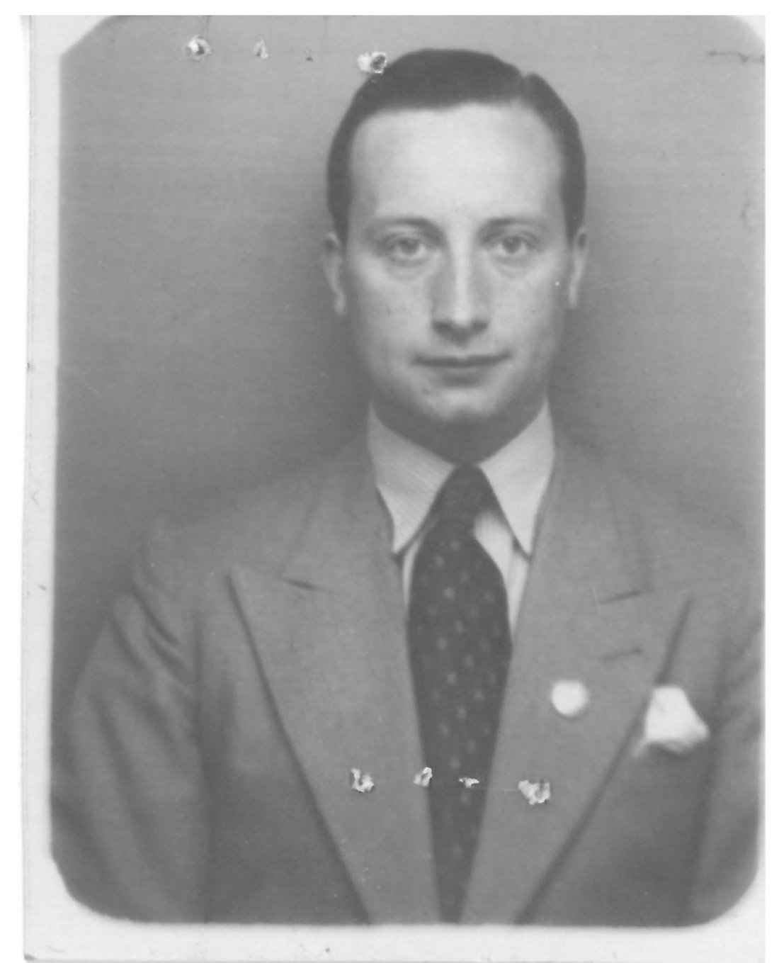 Benno Griebert, photographie de 1938. Source : Bundesarchiv Berlin-Lichterfelde, Akte R 9361-V 20159.