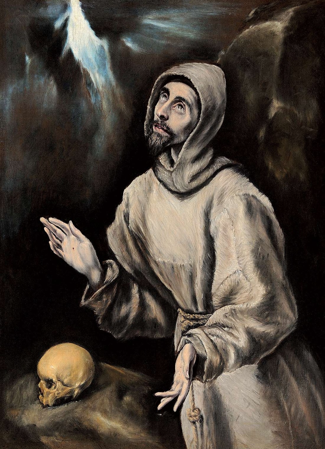 Tableau du Greco représentant Saint François recevant les stigmates