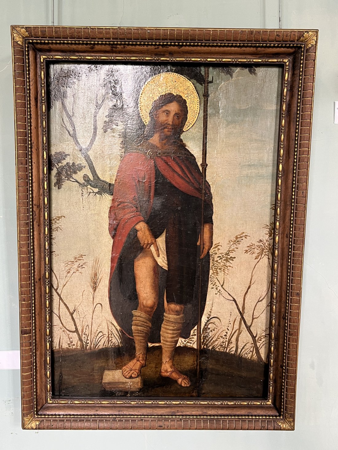 Fernando Llanos, Saint Roch, premier quart du 16e siècle, Fontaine-Chaalis, Musée Jacquemart-André © Elsa Espin