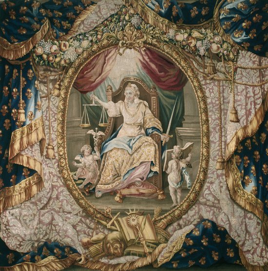 La Justice,  Manufacture d'Aubusson, 18e siècle